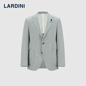 LARDINI意大利进口羊毛桑蚕丝亚麻早春新商务通勤轻奢西服上衣