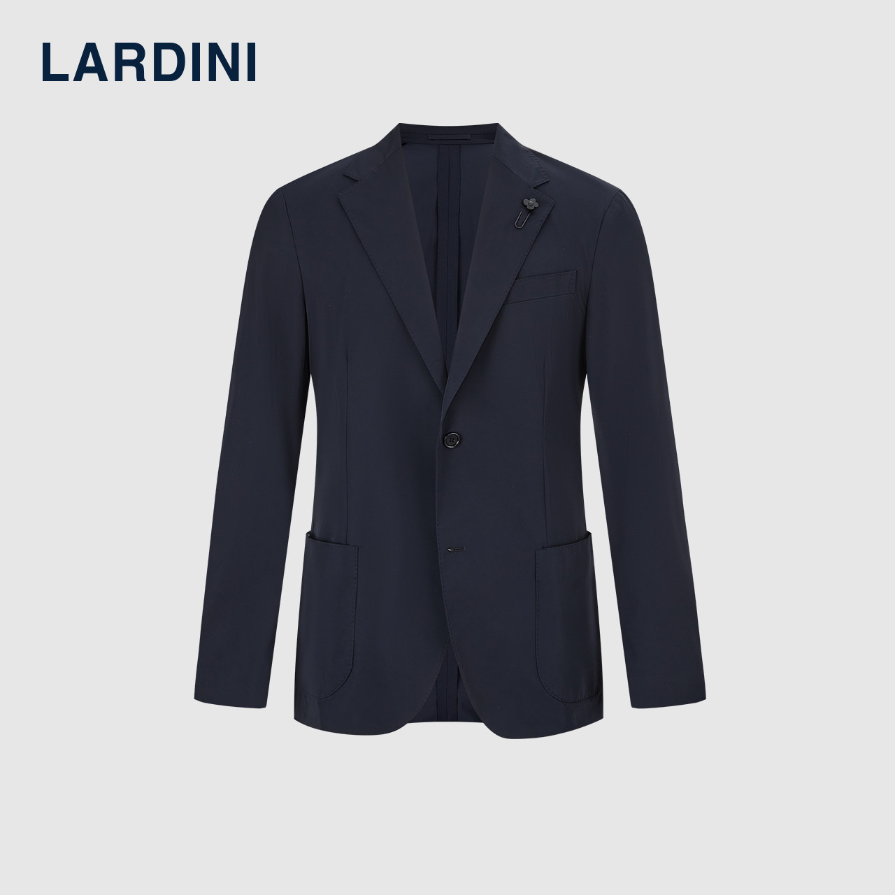 LARDINI意大利进口春夏款轻薄无里布大众休闲舒弹通勤西服单西