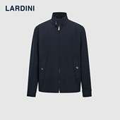 LARDINI意大利进口Loro Piana面料纯羊毛立领毛呢秋冬夹克外套