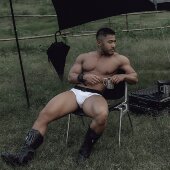 undewear男士 3件装 黑标舒适透气轻薄低腰螺纹三角内裤 OUTOF 短裤