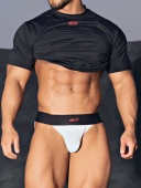 两件装 OUTOF 号15男士 薄纤弹力莫代尔高开叉内裤 underwear 款