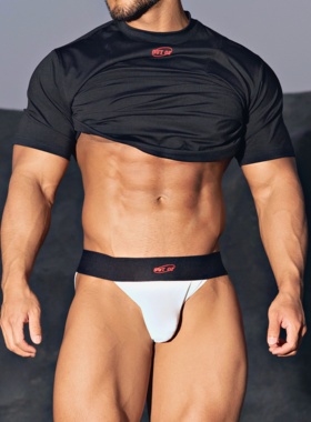 OUTOF underwear - 款号15男士薄纤弹力莫代尔高开叉内裤两件装