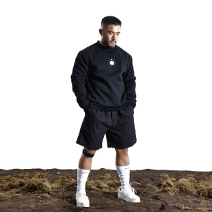 蜂窝面料圆领套头衫 OUTOF 长款 号65 款