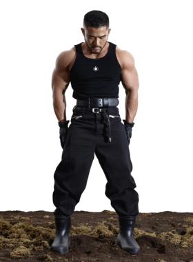 OUTOF - 款号60  brother jeans 立体剪裁 阔腿牛仔裤