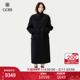 毛呢外套显瘦时尚 Gobi戈壁25冬季 中长款 女士毛呢羊绒大衣MC0073