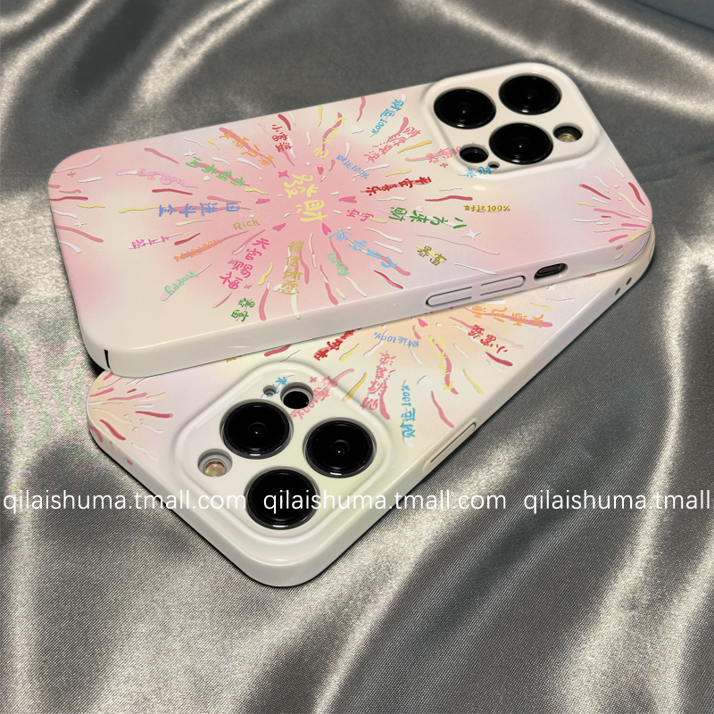 适用于oppo系列手机壳烟花菲林