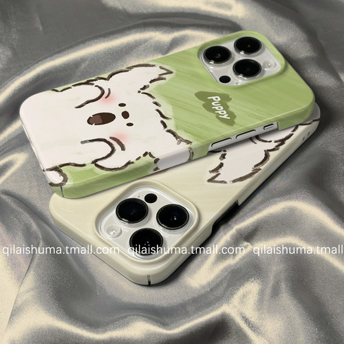 适用于苹果系列手机壳小狗菲林