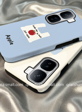 柒莱二合一菲林适用于iqooneo10/9spro手机壳新款neo8/7男女6se硬5韩风奶蓝色红苹果iqoo13/12/11防摔z9z8套