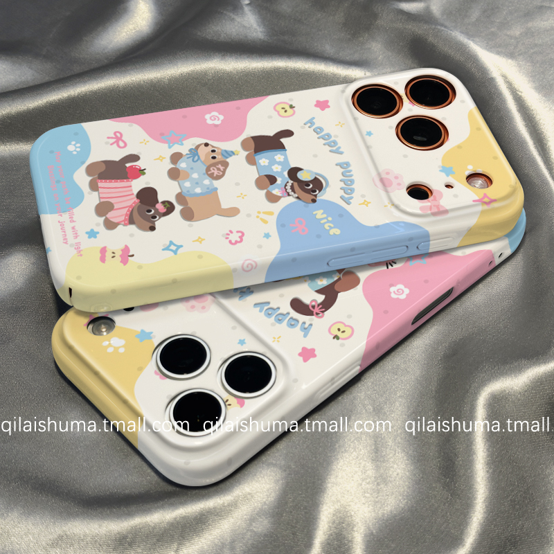 适用于三星系列手机壳小狗菲林