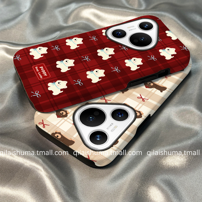 适用于华为系列手机壳小狗菲林