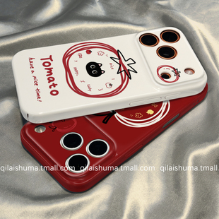 柒莱菲林壳适用于小米17 14ultra红色番茄小猫闹钟12红米note13男女k90防摔k80k70硬60套50软 15pro手机壳新款