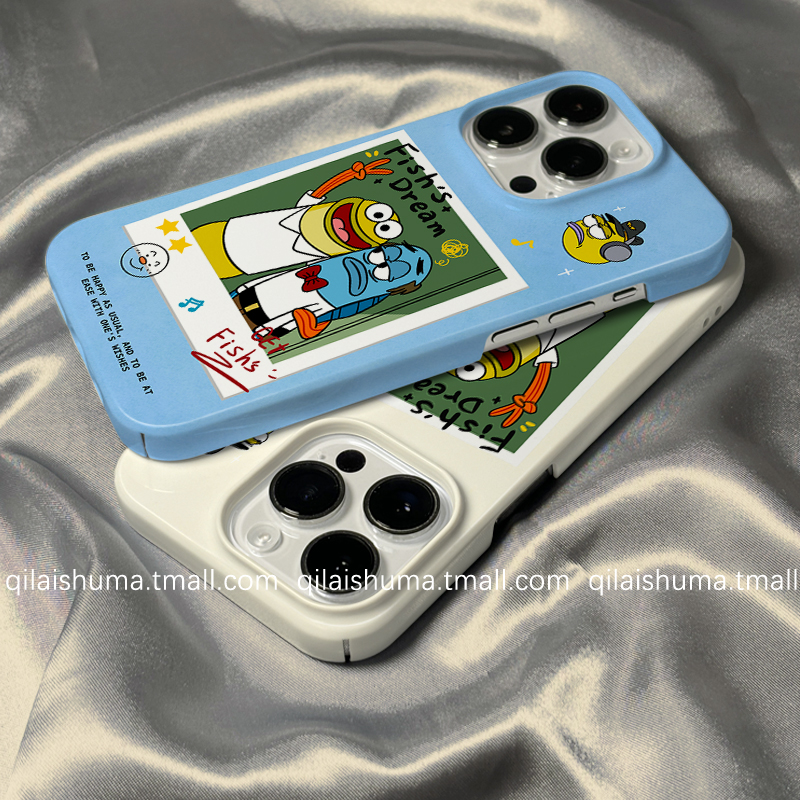 适用于苹果系列手机壳居民鱼菲林