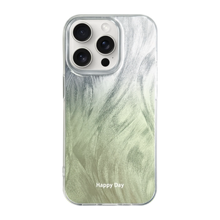 柒莱羽纱壳适用于iqooneo10/9/8pro手机壳neo7/6se新款5/3硬高级轻奢绿色渐变iqoo12/11男女10防摔9硅胶8软套