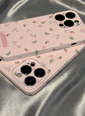 菲林壳适用于一加ace3/2v手机壳新款一加13男女12防摔11竞速版硬壳1加10韩风ins粉色碎花9rt保护套8硅胶7t软