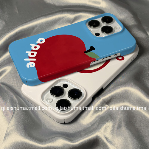 适用于苹果系列手机壳蓝色菲林