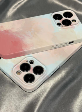 菲林壳适用于vivoy100手机壳y78+新款y77男女y76s高级感春樱色水彩y74s硅胶y73s硬壳y70s防摔y53s软y52保护套