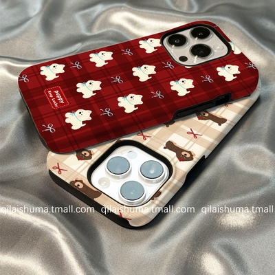 适用于苹果系列手机壳小狗菲林