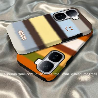 适用于iqoo系列手机壳笑脸菲林