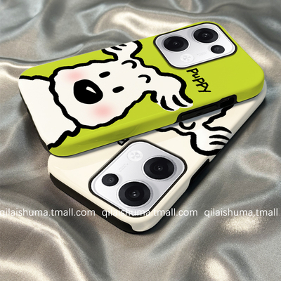 适用于OPPO系列手机壳小狗菲林