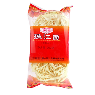 葵树牌珠江面200g广东老牌方便面速食面饼宽面条非油炸家庭早餐面