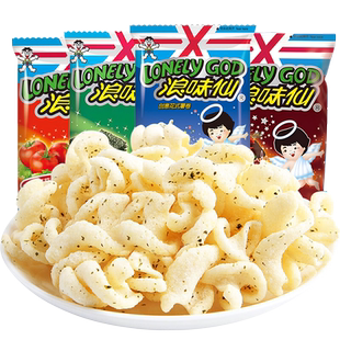 旺旺浪味仙30g海苔番茄蔬菜串烧味薯条片办公休闲解馋儿童零食