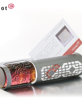 tittot琉园办公室桌面琉璃小摆件中国风 静观 年会企业合作伴手礼