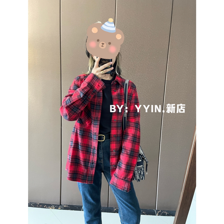其他宽松休闲单排多扣长袖棉
