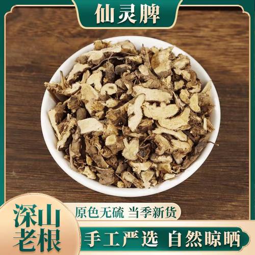 中药材仙灵脾淫羊藿根