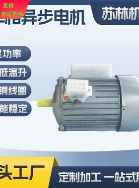 加工定制JY7134电容启动电动机立式单电容双电容电机马达单相电机