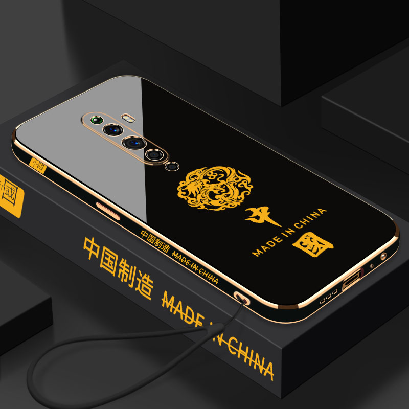 OPPOReno2Z手机壳中国金龙电镀