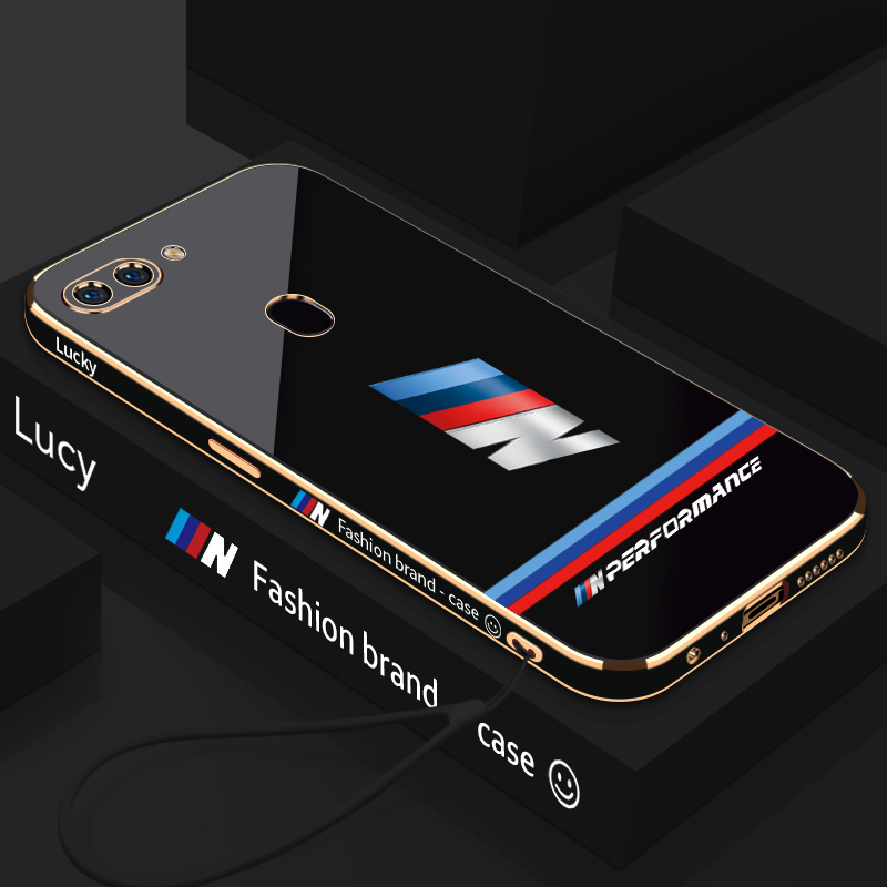 超火银色徽章oppor15电镀手机壳