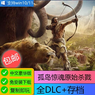 U盘优盘游戏孤岛惊魂原始杀戮单机中文PC电脑游戏U盘