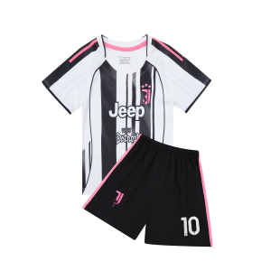 儿童足球服套装尤文图斯10号伊尔迪兹定制男女C罗7纪念版速干球衣