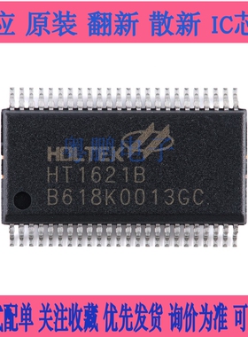 全新原装 HT1621B RAM映射 LCD驱动器 液晶芯片 贴片SSOP48