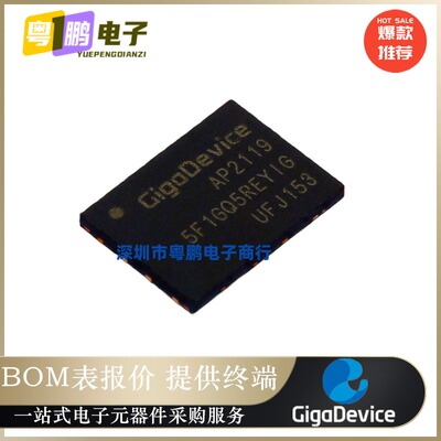 GD5F1GQ5REYIGR 贴片WSON-8(8x6) NAND FLASH存储器芯片原装正品