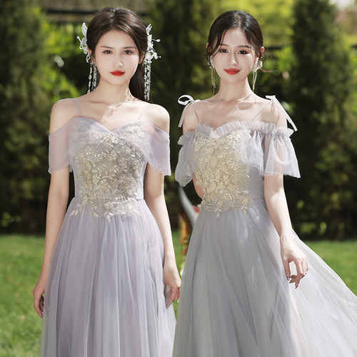伴娘服女2025新款夏季