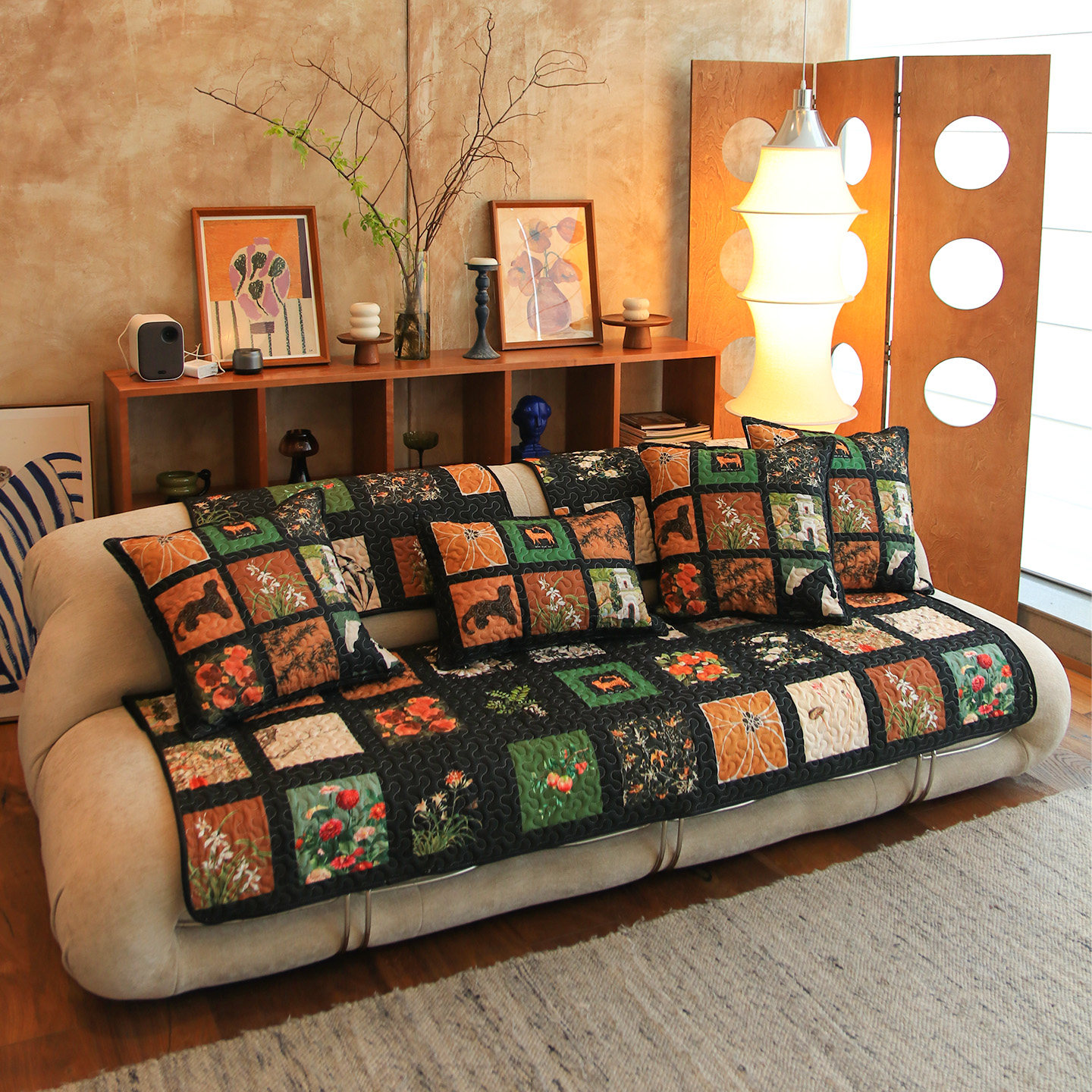 奥比森法式轻奢沙发垫高级中古风沙发套罩耐脏四季通用防滑坐垫套,居家布艺,沙发垫,淘宝优惠券,粉丝福利购,淘宝优惠卷