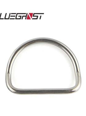 Blueghost 316不锈钢D扣翘环 无缝无焊接D型环 D-RING 背飞配件侧