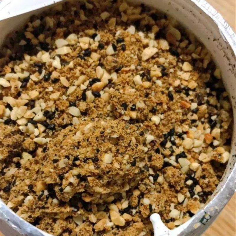 *.新日期台州农家自制红糖芝麻黄豆粉核桃馅料现炒甜点麻糍汤