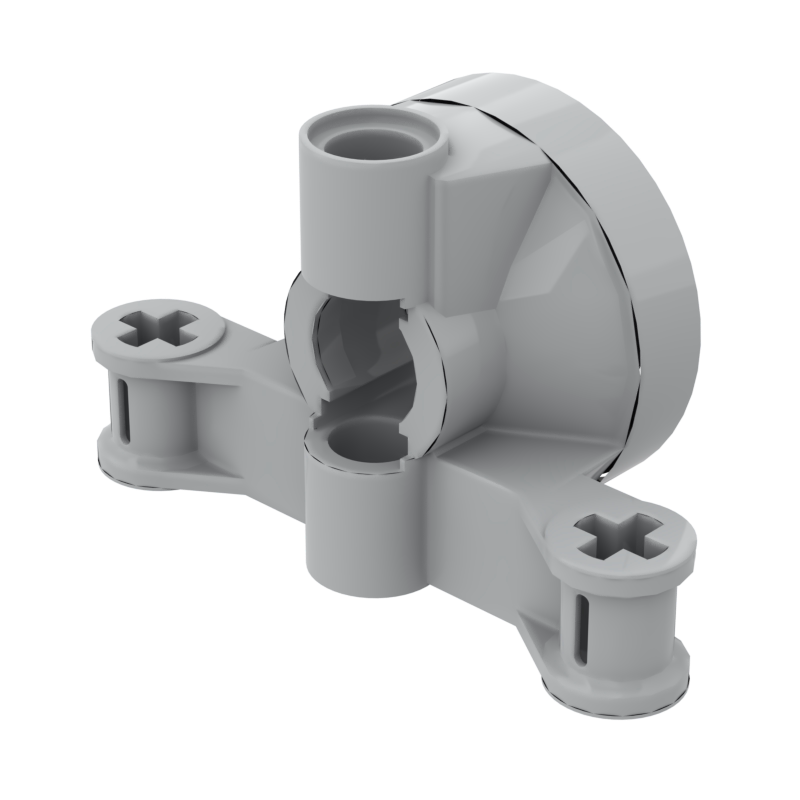 砖友moc 23801 小颗粒积木散件兼容乐高零配件大轮轴组件c