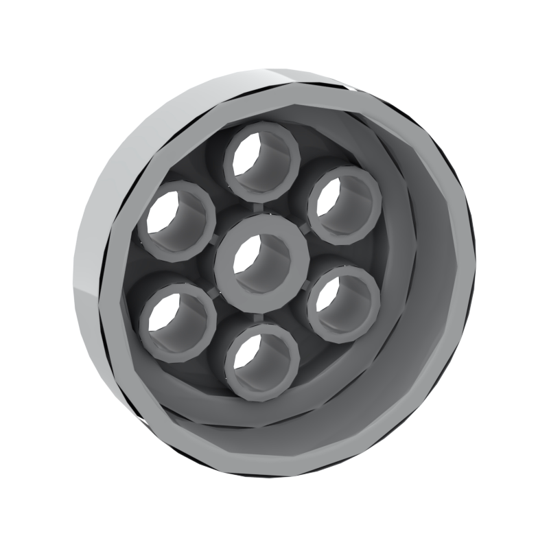 砖友moc 2695 小颗粒积木散件兼容乐高基础配件32x15mm涡轮