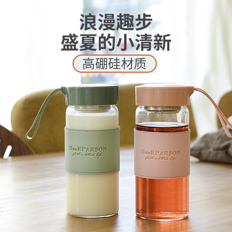 2025新款高硼硅玻璃水杯简约透明