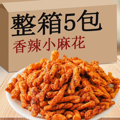 善美源麻花劲爆麻辣味追剧休闲食品酥脆解馋辣子小吃网红小零食