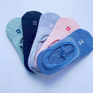 英国夏季Pilates袜薄款瑜伽袜男女普拉提运动健身室内防滑蹦床袜