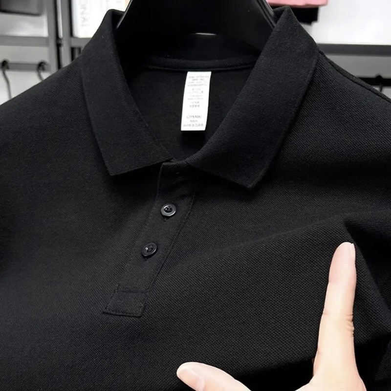 国品2件装8色可选男士polo衫中老年翻领短袖爸爸装休闲上衣T恤a8