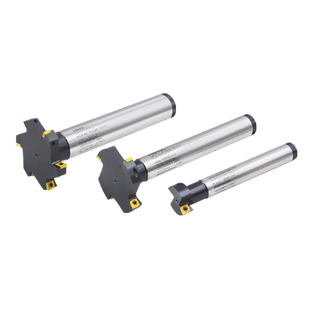 HTS三面刃铣刀T型槽铣刀杆10mm厚度侧铣刀盘开槽铣刀盘数控铣刀杆