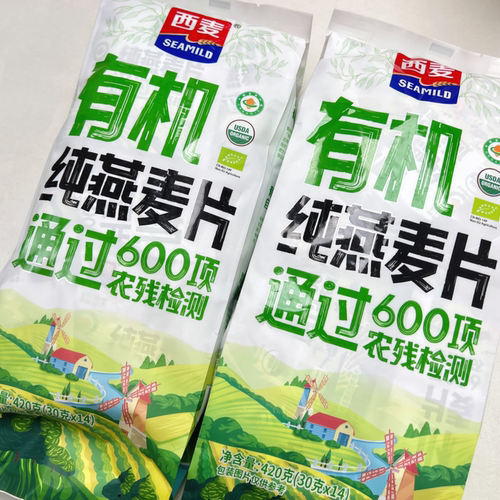 西麦三重有机燕麦片420g