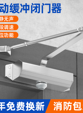 闭门器缓冲关门消防防火关门神器重型免打孔玻璃门自动液压阻尼器