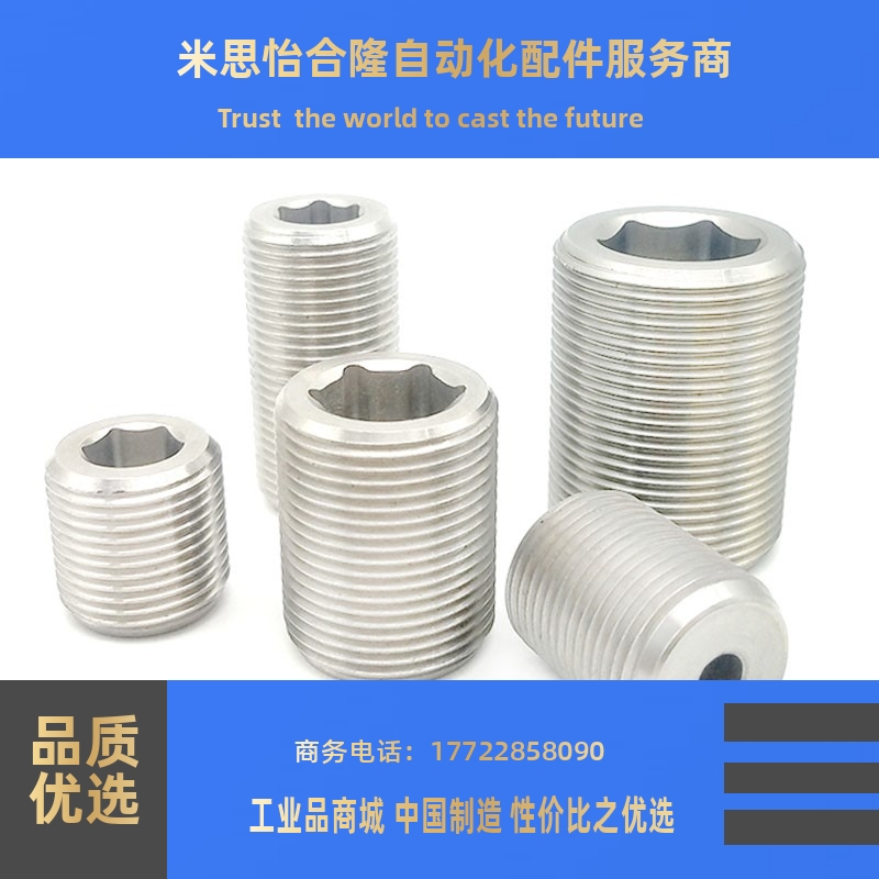 国标细牙调整LVWS/LVFWS12/16/20/24/30-L10-40MM 内六角喉塞