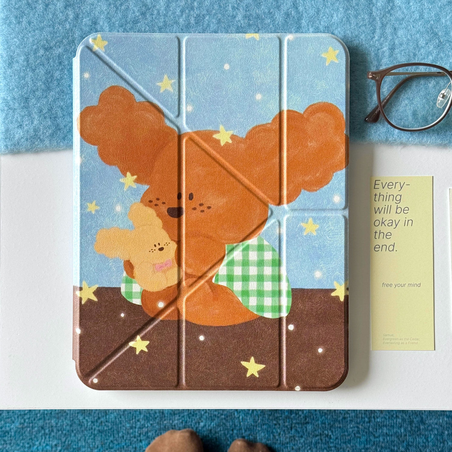 可拆分原创设计可爱平板保护套